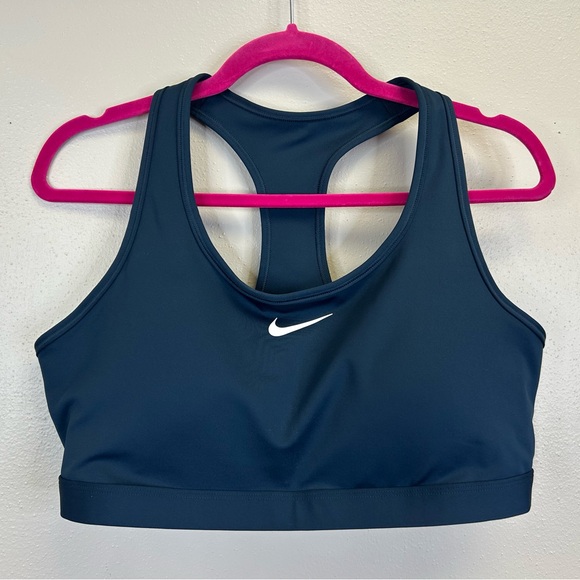 Nike XXL Women's Deep Blue Sports Bra Athletic Running Workout Gym Yoga Pilates - Picture 1 of 8